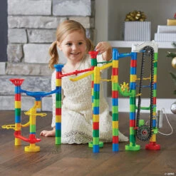 110 Piece Elevator Marble Run