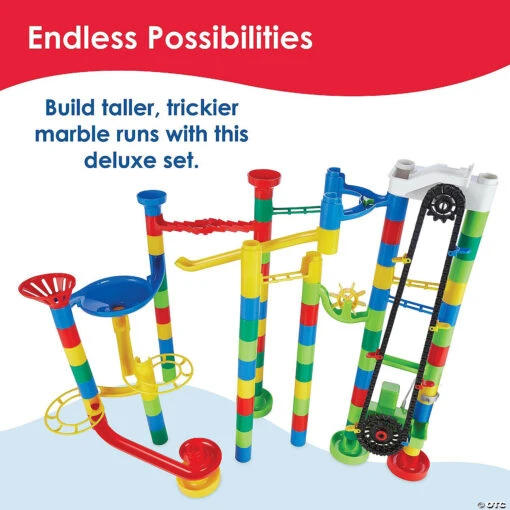 110 Piece Elevator Marble Run - Image 2