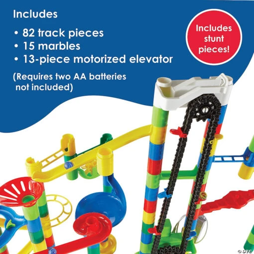 110 Piece Elevator Marble Run - Image 3