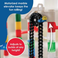 110 Piece Elevator Marble Run -Bright Minds Store 110 piece elevator marble run13779451 a03
