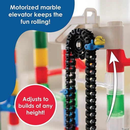 110 Piece Elevator Marble Run - Image 4