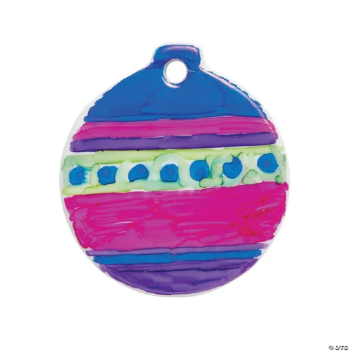 12 Days Of Color Your Own Ornaments - Image 4