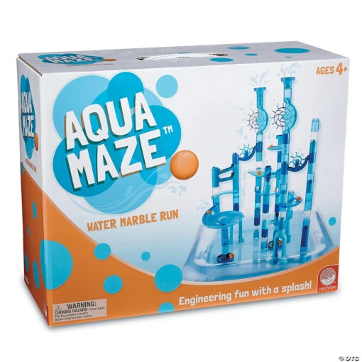 125 Piece Aqua Maze Marble Run - Image 3
