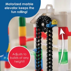 400 Piece Colossal Elevator Marble Run -Bright Minds Store 400 piece colossal elevator marble run14100196 a03
