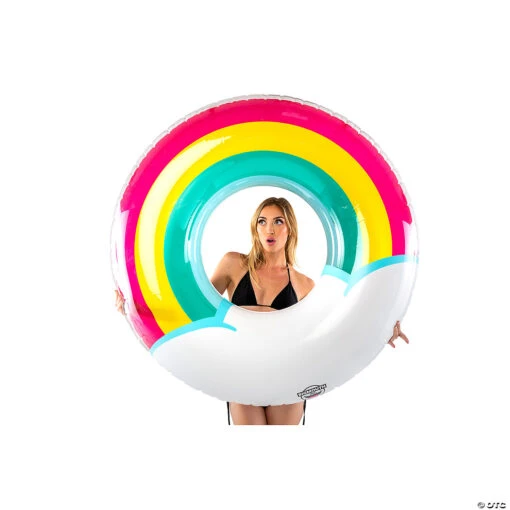 BigMouth: Rainbow Ring Pool Float - Image 2