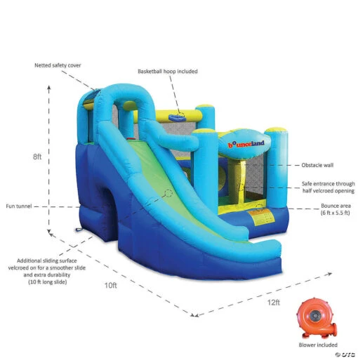 Bounceland Ultimate Combo Inflatable Bounce House And Ball Pit - Image 3