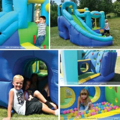 Bounceland Ultimate Combo Inflatable Bounce House And Ball Pit -Bright Minds Store bounceland ultimate combo inflatable bounce house and ball pit14097498 a04