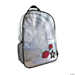 Clear Transparent Holographic Backpack
