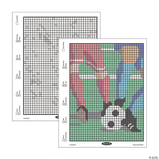 Color By Number Mystery Mosaics: Book 1 - Image 2