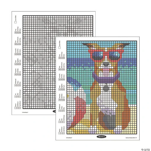 Color By Number Mystery Mosaics: Book 14 - Image 2
