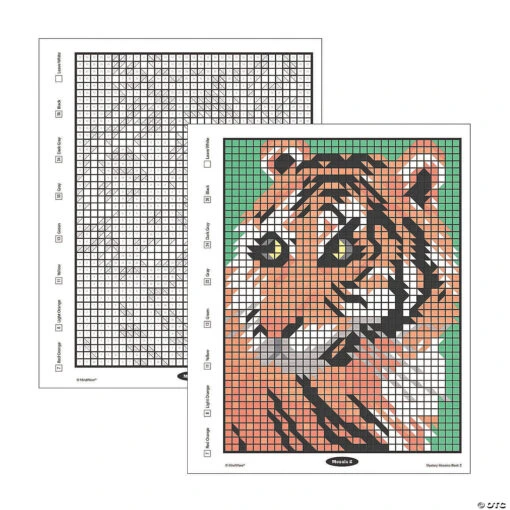 Color By Number Mystery Mosaics: Book 2 - Image 2
