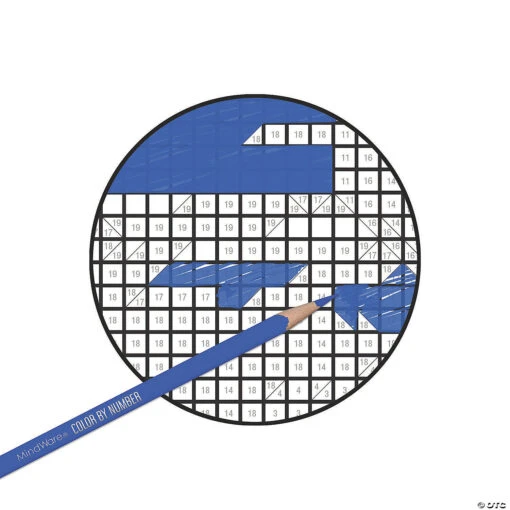 Color By Number Mystery Mosaics: Book 9 - Image 3