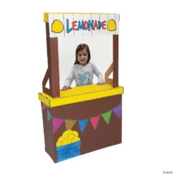 Color Your Own Lemonade Stand And Playhouse -Bright Minds Store color your own lemonade stand and playhouse13964489 a02