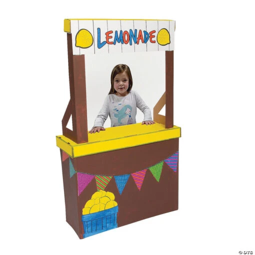 Color Your Own Lemonade Stand And Playhouse - Image 3