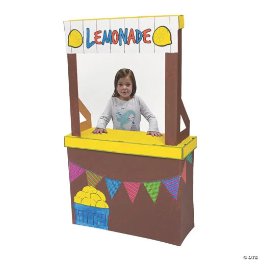 Color Your Own Lemonade Stand And Playhouse - Image 4