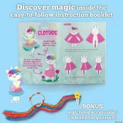 Craft-tastic Color Your Own Magical Unicorn Friend Craft Kit -Bright Minds Store craft tastic color your own magical unicorn friend craft kit14109226 a04