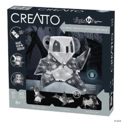 Creatto Illuminated 3D Folding Kit: Glowing Panda And Monochrome Crew