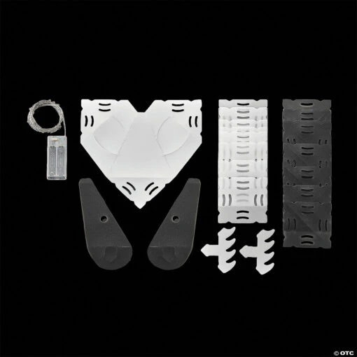 Creatto Illuminated 3D Folding Kit: Glowing Panda And Monochrome Crew - Image 5