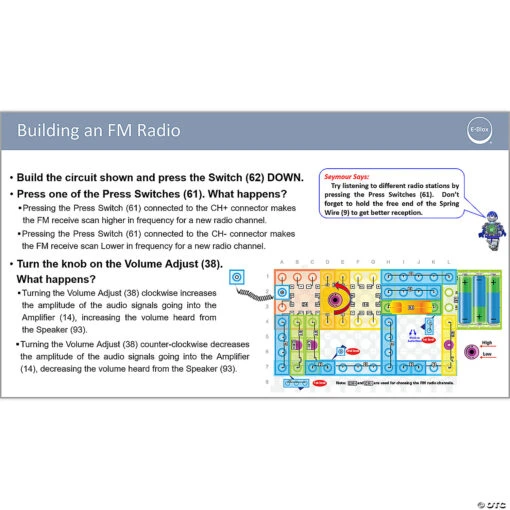 E-Blox® Circuit Blox™ Student Set, 120 Projects - Image 2