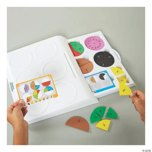 Educational Insights: Fraction Pie Jigsaw Puzzles - Image 4