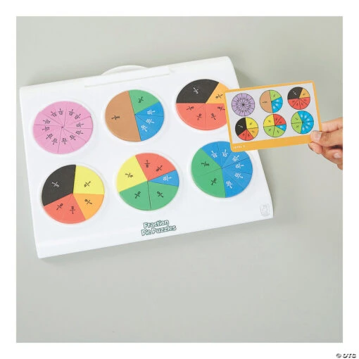 Educational Insights: Fraction Pie Jigsaw Puzzles - Image 5
