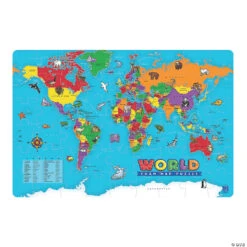 Educational Insights: World Foam® Map Jigsaw Puzzle -Bright Minds Store educational insights world foam map jigsaw puzzle13965362 a01