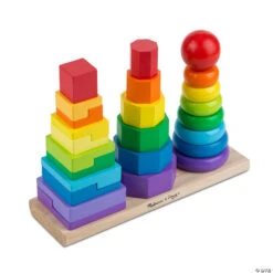 Geometric Stacker Toddler Toy