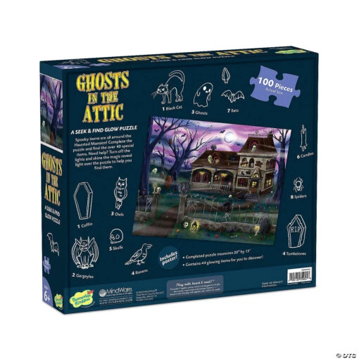 Ghosts In The Attic Seek & Find Glow Puzzle - Image 5