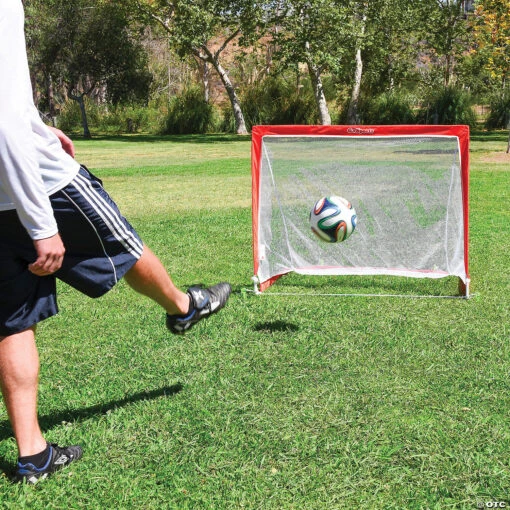 GoSports: 4ft Portable Pop Up Soccer Goals - Set Of 2 - Image 2