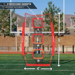 GoSports - 8’ X 4’ Football Training Vertical Target Net -Bright Minds Store gosports 8 x 4 football training vertical target net14097699 a05
