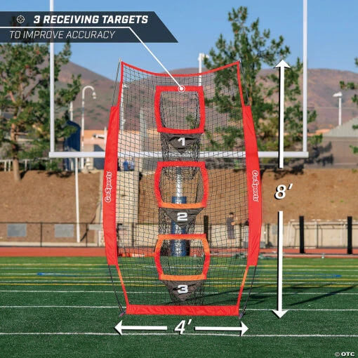 GoSports - 8’ X 4’ Football Training Vertical Target Net - Image 5