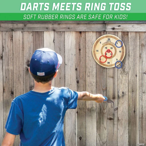 GoSports Ringer Darts Toss Game: Natural - Image 2