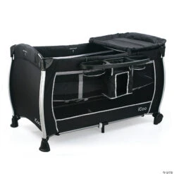 Icoo Panama Portable Play Yard: Black