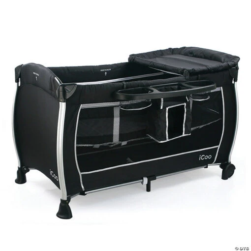 Icoo Panama Portable Play Yard: Black