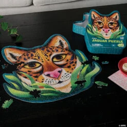 Jaguar Shaped Puzzle -Bright Minds Store jaguar shaped puzzlepz50 a03