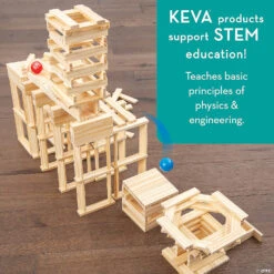 KEVA: Contraptions 200 Plank Set -Bright Minds Store keva contraptions 200 plank set49020 a03