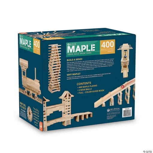 KEVA Maple 400 Plank Set - Image 5