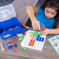 Learning Resources - Design & Drill® Toolbox -Bright Minds Store learning resources design and drill toolbox14176758 a03