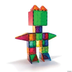 Magna-Tiles® 148 Piece Set With FREE Storage Bin -Bright Minds Store magna tiles 148 piece set with free storage bin13822656 a03