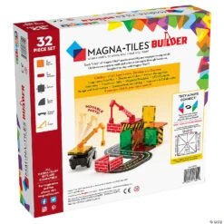 Magna-Tiles® Builder 32-Piece Set -Bright Minds Store magna tiles builder 32 piece set14238672 a05