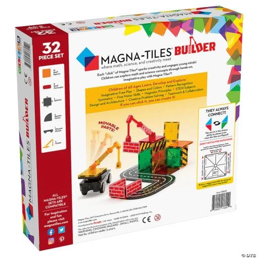 Magna-Tiles® Builder 32-Piece Set - Image 5