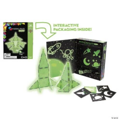 Magna-Tiles Glow In The Dark 16-Piece Set -Bright Minds Store magna tiles glow in the dark 16 piece set14109216 a02
