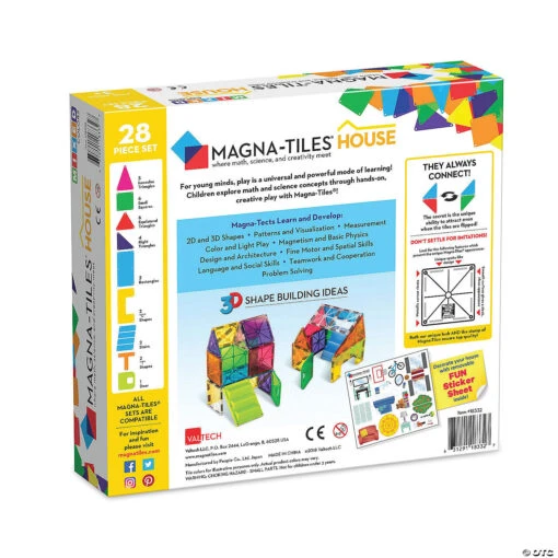 Magna-Tiles House 28-Piece Set - Image 5