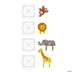 Magna-Tiles® Safari Animals 25-Piece Set -Bright Minds Store magna tiles safari animals 25 piece set14238670 a03
