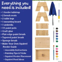 Make Your Own Squirrel Feeder -Bright Minds Store make your own squirrel feeder14255781 a02