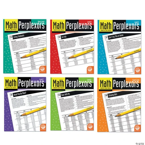 Math Perplexors: Set Of 6