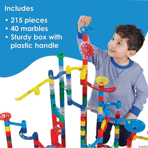 Mega Marble Run: 215-Piece Set - Image 3