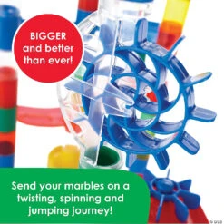 Mega Marble Run: 215-Piece Set -Bright Minds Store mega marble run 215 piece set62092 a03
