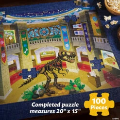 Museum At Midnight Seek And Find Glow Puzzle -Bright Minds Store museum at midnight seek and find glow puzzlepz35 a02
