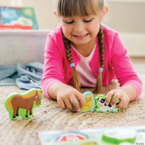 My First Wooden Puzzle: Farm Animals - Image 3